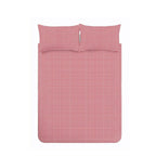 Catherine Lansfield Bamford Red Gingham Check Reversible Duvet Set