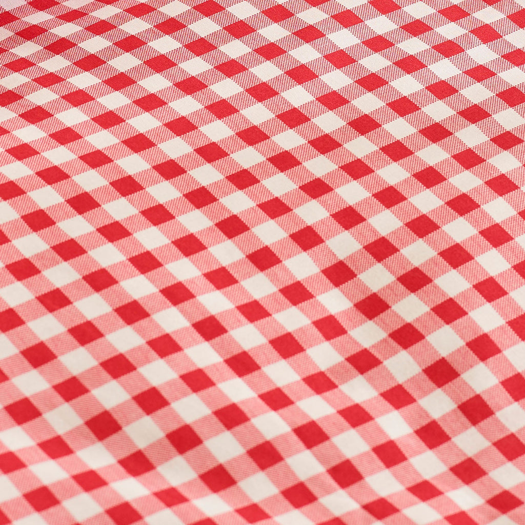 Catherine Lansfield Bamford Red Gingham Check Fitted Sheet
