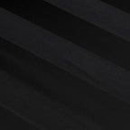 Catherine Lansfield So Soft Black Satin Stripe Fitted Sheet