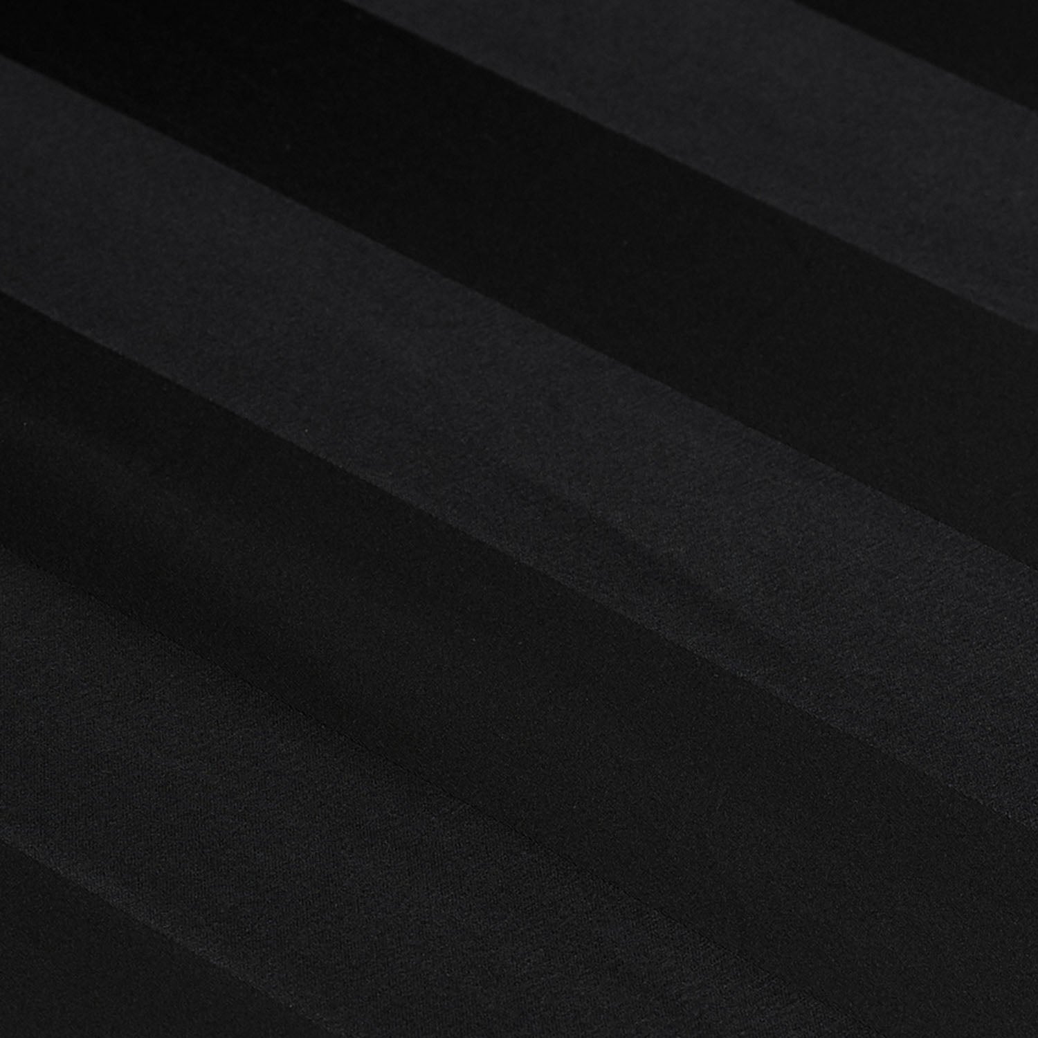 Catherine Lansfield So Soft Black Satin Stripe Fitted Sheet