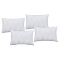 Catherine Lansfield So Soft White Satin Stripe Pillowcase Pack of 4