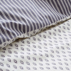 Bianca Amelie Blue 200TC Cotton Reversible Duvet Set