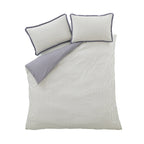 Bianca Amelie Blue 200TC Cotton Reversible Duvet Set