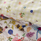 Belle & Boo Garden Friends Reversible Cotton Duvet Set