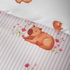 Catherine Lansfield Happy Capybara Reversible Duvet Set