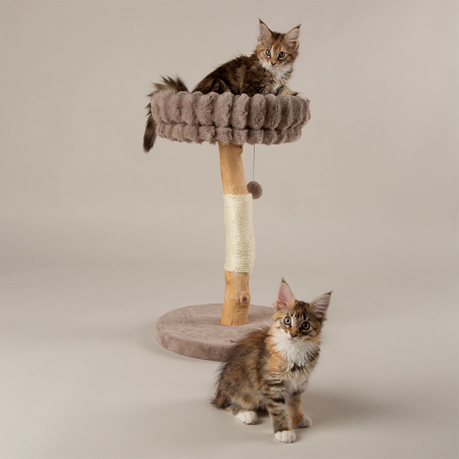 Scruffs Appalachians Taupe Cat Scratching Tree