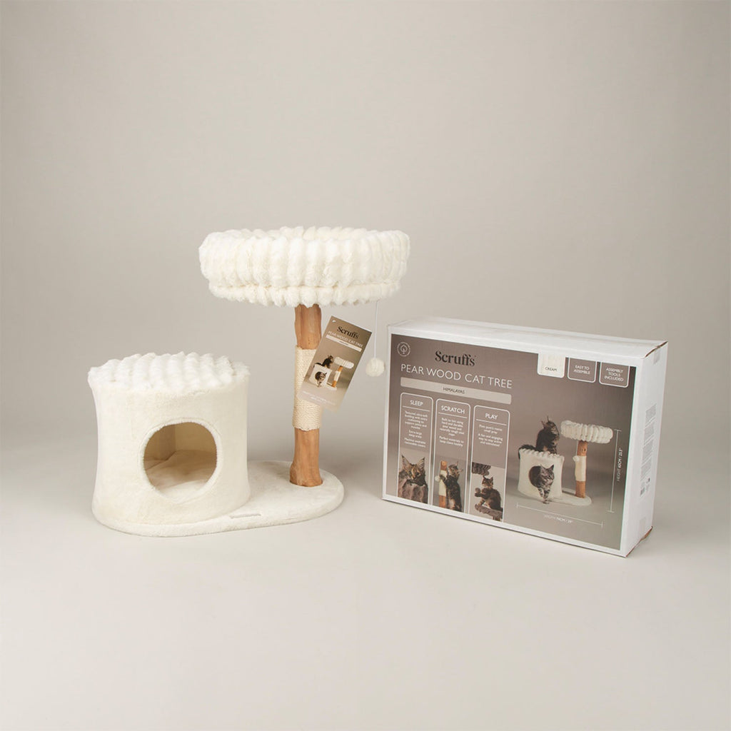 Scruffs Himalayas Cream Cat Scratching Tree