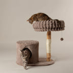 Scruffs Himalayas Taupe Cat Scratching Tree