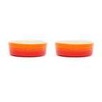Scruffs Ombre Orange 2 Piece Dog Bowl Set