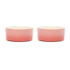 Scruffs Ombre Pink 2 Piece Dog Bowl Set