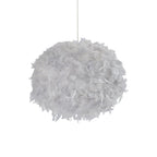 Grey Feather Pendant Shade