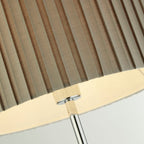 Chrome Grey Shade Floor Lamp