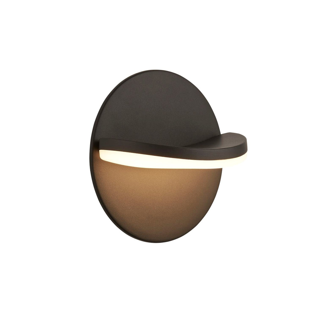 Grey LED Outdoor Wall Light