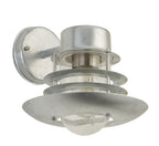 Galvanised Outdoor Lantern Wall Light