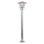 Galvanised Outdoor Lantern Post