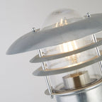 Galvanised Outdoor Lantern Post