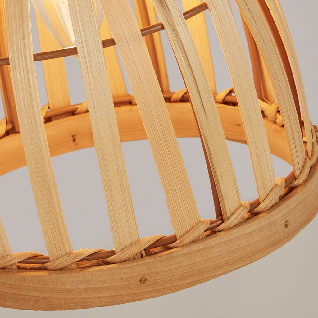 Bamboo Shade Table Lamp