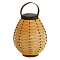 Rattan Weave Solar Lantern