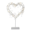 Light Up Battery Powered LED Jewel Heart