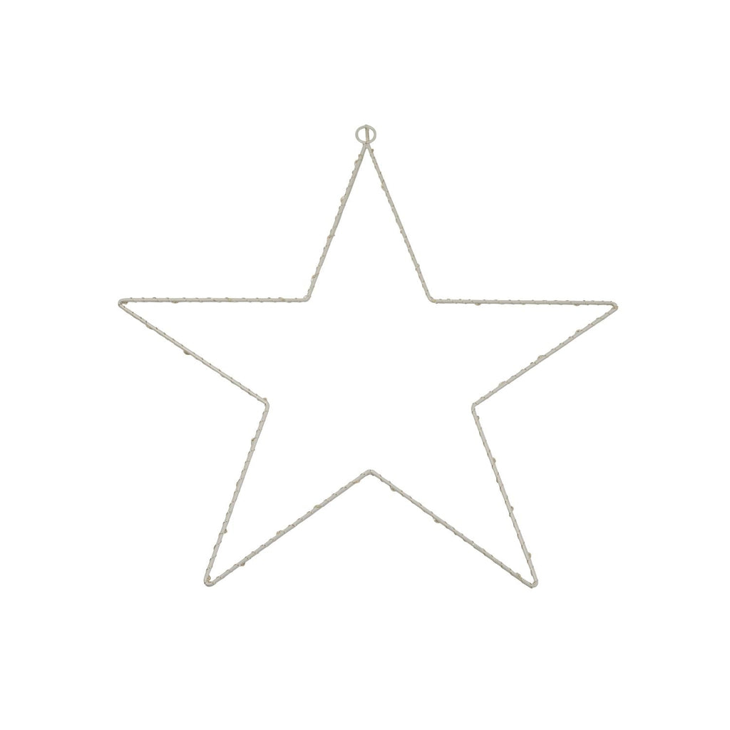 Light Up LED Hanging Wire Star