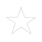 Light Up LED Hanging Wire Star