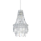 Large Vintage Clear Acrylic Chandelier Light Shade