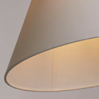 White Coolie Light Shade (28cm)
