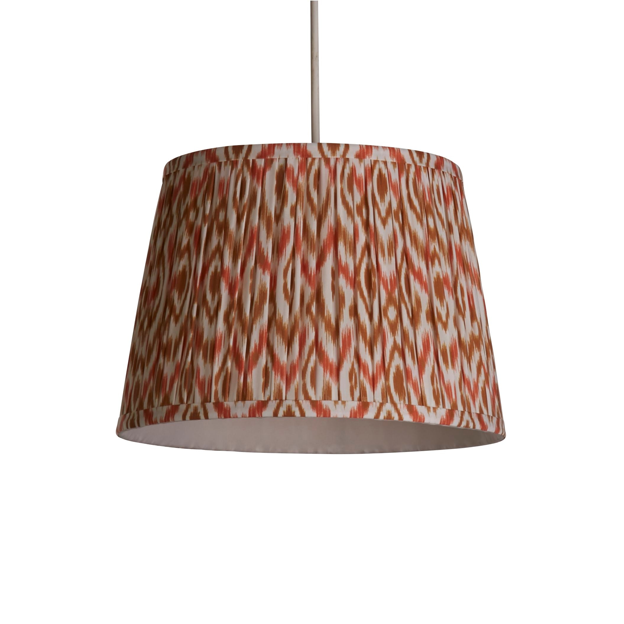Mushroom Pleat Printed Shade (30cm)