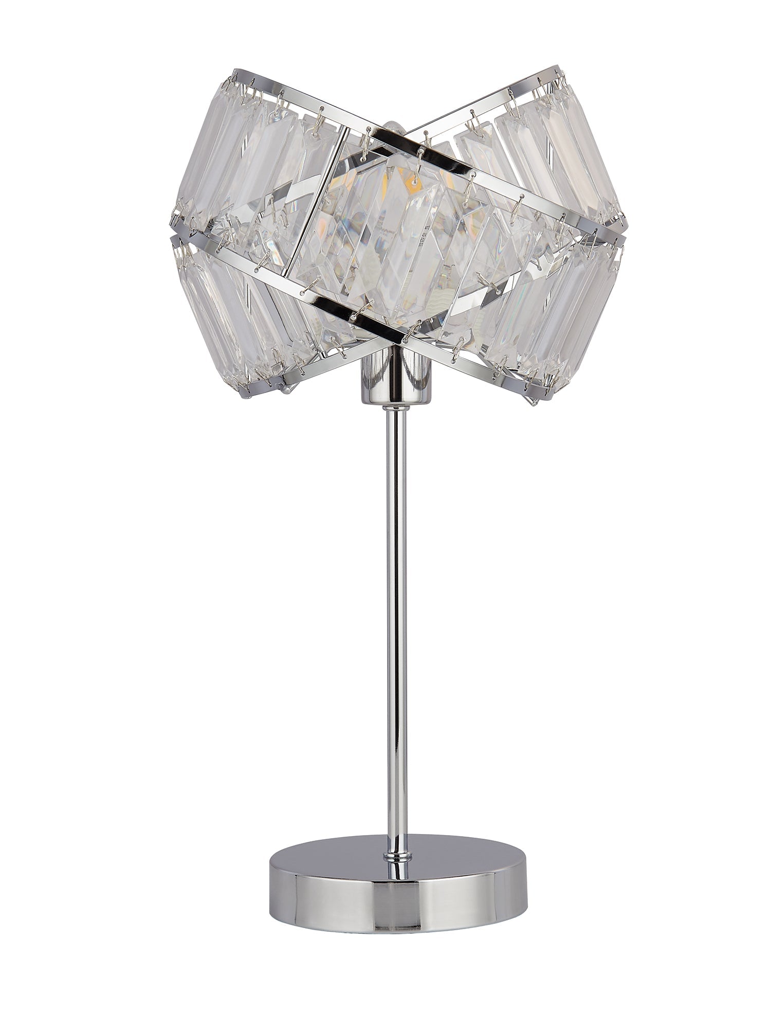 Vienna Acrylic Band Shade Table Lamp