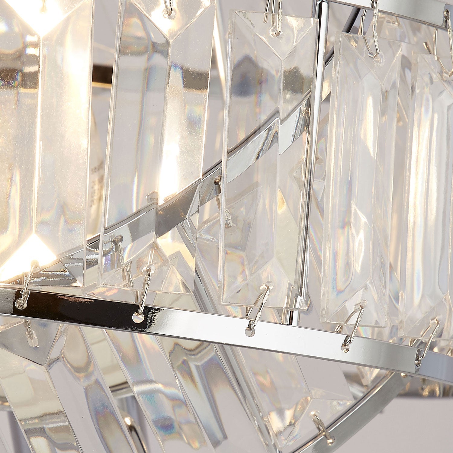 Vienna Acrylic Band Shade Table Lamp