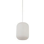 Flute Frosted Ribbed Acrylic Easy Fit Light Shade