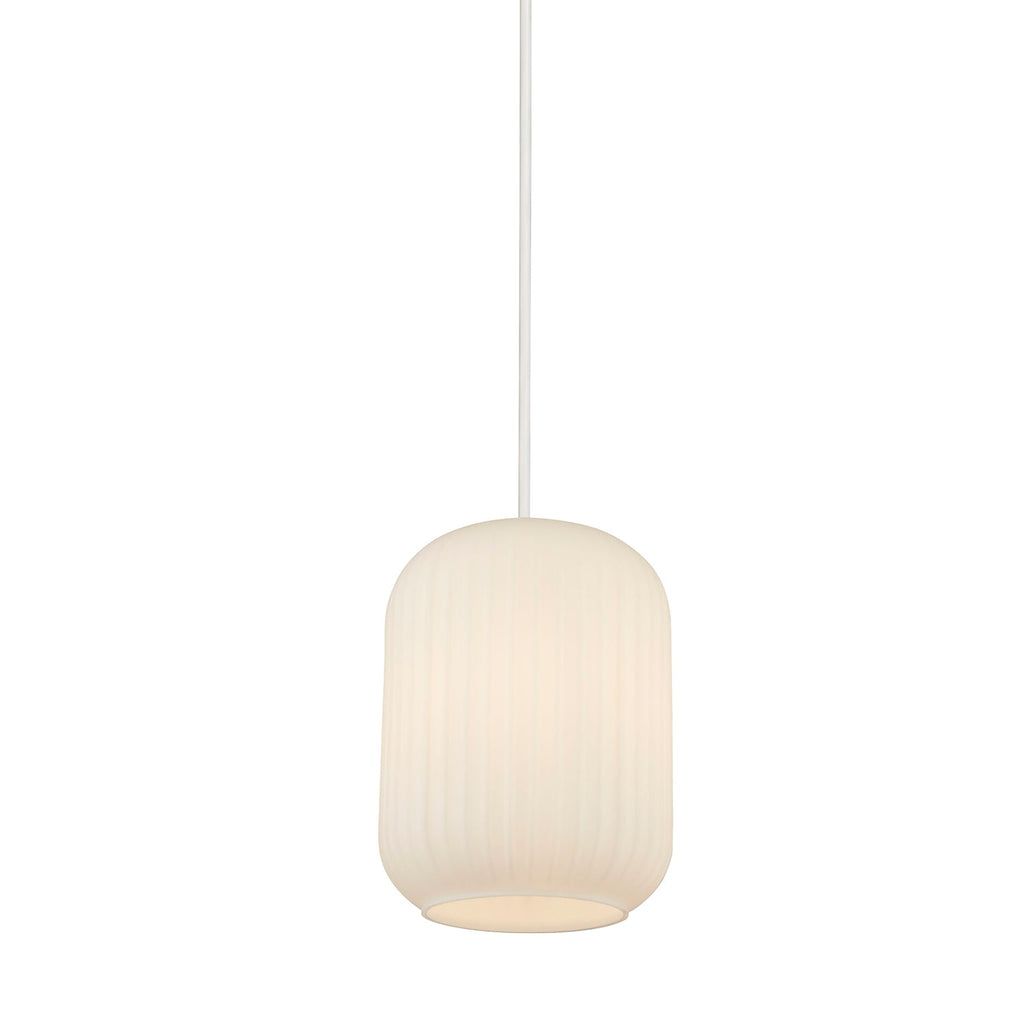 Flute Frosted Ribbed Acrylic Easy Fit Light Shade