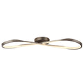 Orbit Glow Silver LED Ceiling Light