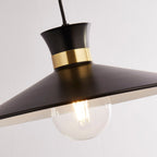 Noir Eclipse Black Ceiling Pendant Light