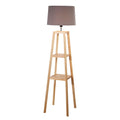 Tower Light Lamp with Built in Shelves