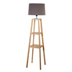 Tower Light Lamp with Built in Shelves