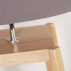 Tower Light Lamp with Built in Shelves