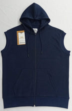 Sleeveless Zipped Hoody