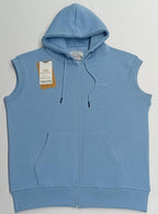 Sleeveless Zipped Hoody