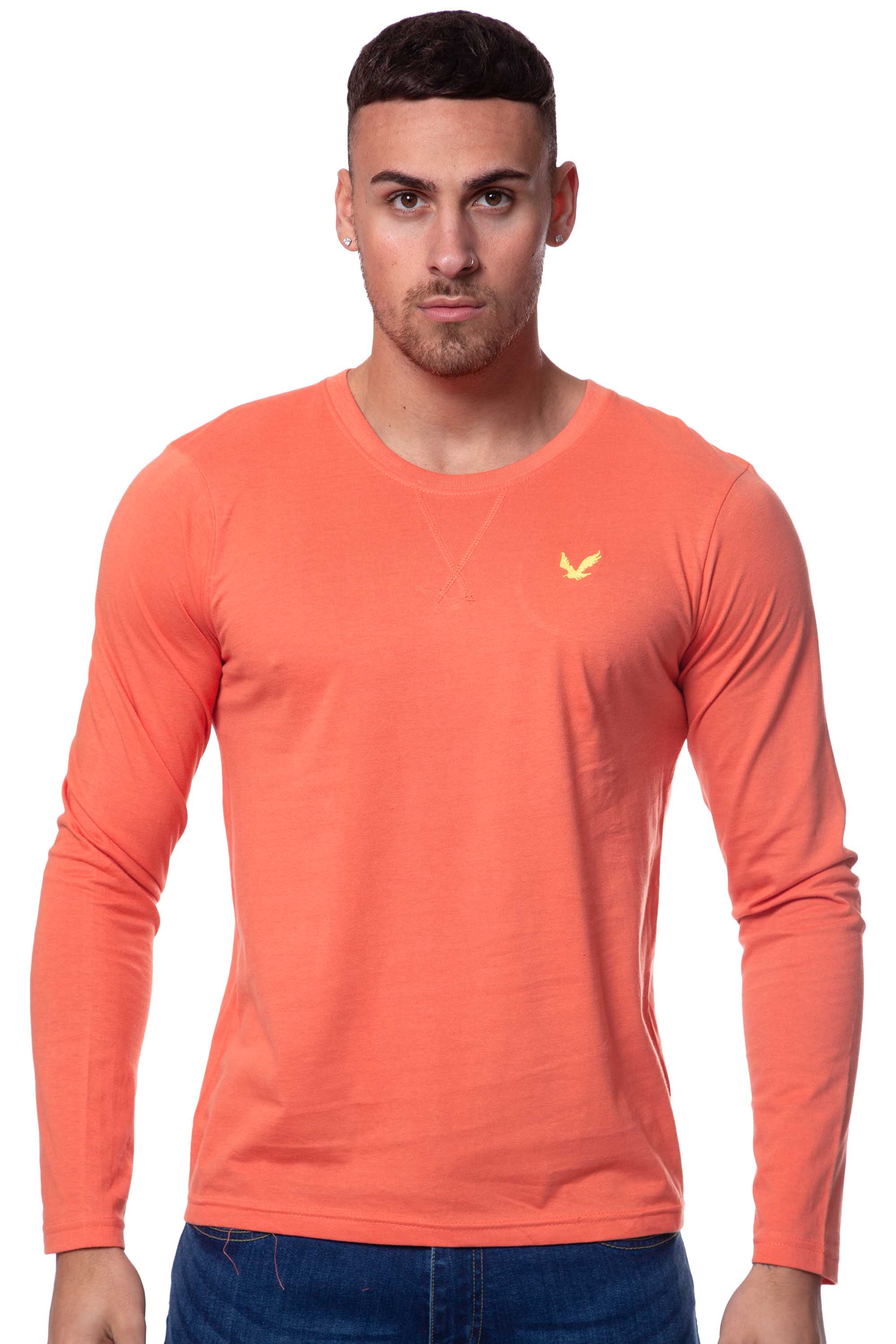 Bird Embroidered Ls Top