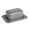 Butter Dish with Lid in Grey | M&W