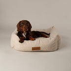 Scruffs Boucle Ivory Dog Bed