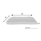 Scruffs Harvard Pearl Grey Memory Foam Orthopeadic Dog Mattress