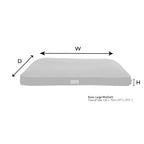 Scruffs Harvard Graphite Grey Memory Foam Orthopeadic Dog Mattress