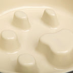 Scruffs Icon Cream Slow Feeder & Drink Bowl Set For Dogs