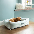Scruffs Coastal Green Stripe Pet Dog Bed
