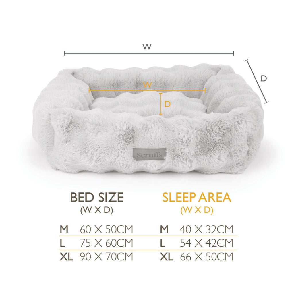 Scruffs Alpine Champagne Box Pet Bed