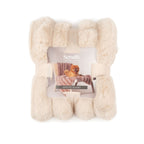 Scruffs Aspen Cream Faux Fur Pet Blanket