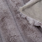 Scruffs Aspen Grey Faux Fur Pet Blanket