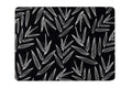 Black and White Leaf Set Of 4 Placemats